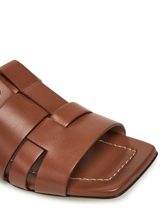 Pollini Pollini Klapki SA28051C0MTC0230 Brązowy