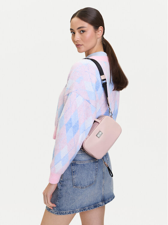 Tommy Jeans Tommy Jeans Rankinė Tjw American Cool Trunk AW0AW17294 Rožinė