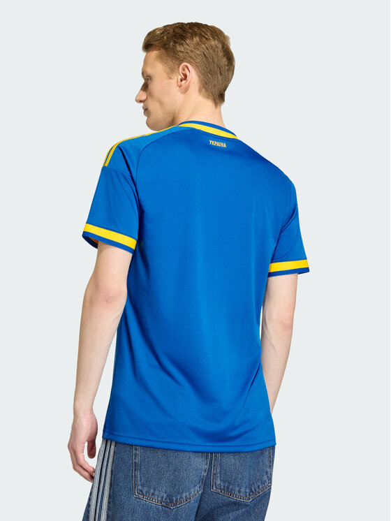 adidas adidas Koszulka techniczna 165855 Niebieski jasny Slim Fit