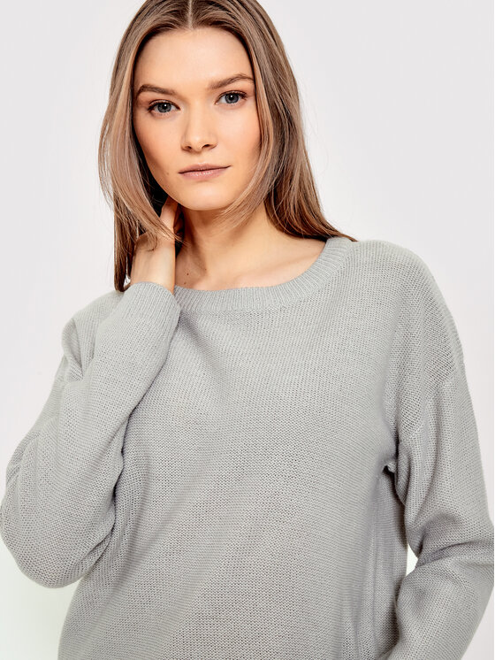 Maglione LK-230GRUNGEW Grigio Relaxed Fit