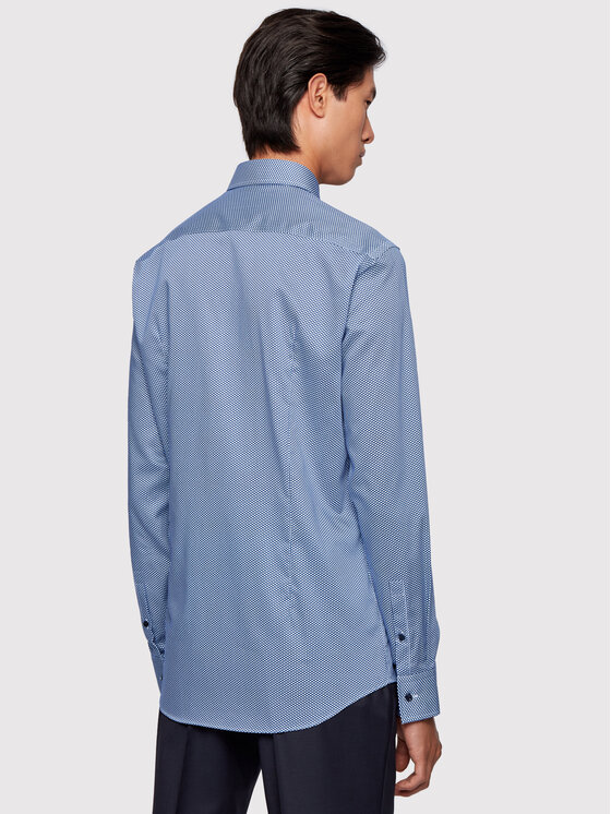 BOSS Boss Srajca Jango 50445380 Modra Slim Fit