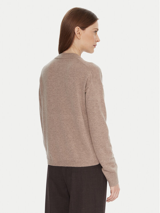 United Colors Of Benetton United Colors Of Benetton Sweater 102HD4032 Bézs Relaxed Fit