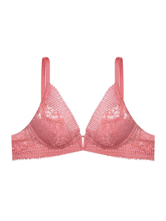 Esotiq Esotiq Biustonosz push-up 40547 Różowy
