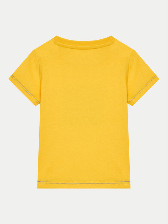 Guess Guess T-särk N4YI00 K8HM4 Kollane Regular Fit