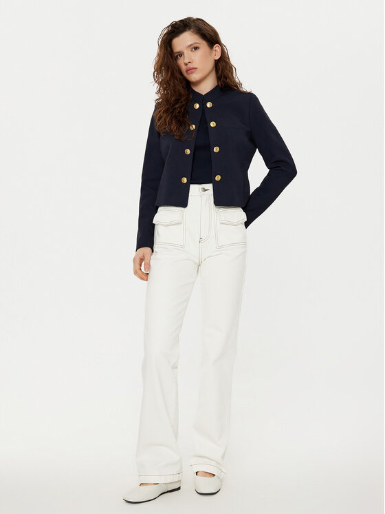 Tommy Hilfiger Tommy Hilfiger Teksad WW0WW43718 Ekrüüvärv Relaxed Fit