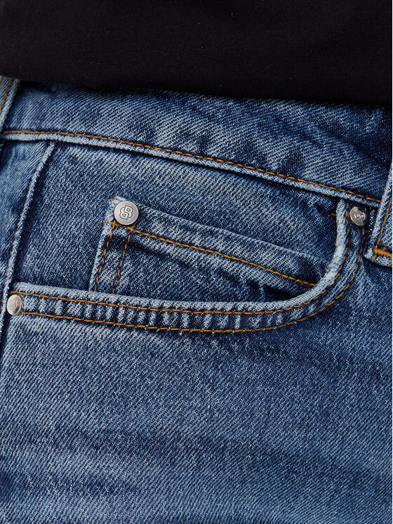 BOSS BOSS Jeans hlače Parkway 50545113 Modra Slim Fit