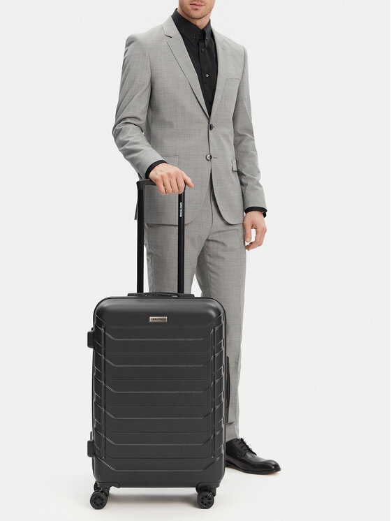 GINO ROSSI Gino Rossi Suur kohver GIN-L-001-05-BLACK Must