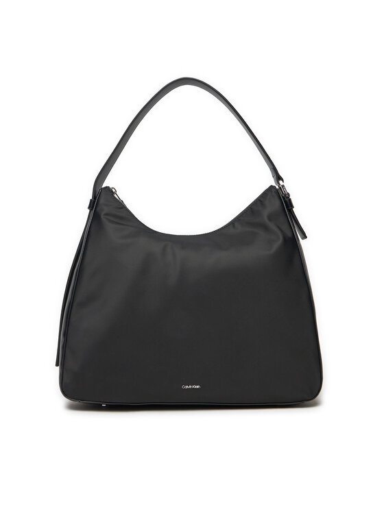 Calvin Klein Torebka Ck Sense Medium Shopper_Nylon K60K613128 Czarny
