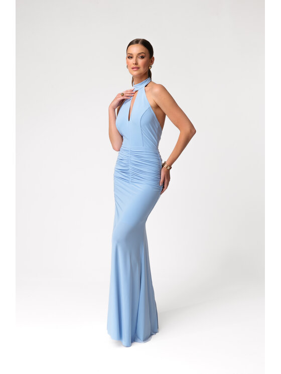 Aurora Aurora Sukienka wieczorowa Alice Niebieski Feminine Fit