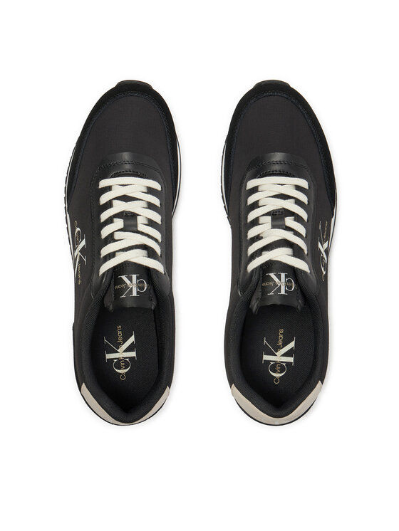 Calvin Klein Jeans Calvin Klein Jeans Sneakers Retro Runner Low Mix Mtl YM0YM01032 Schwarz