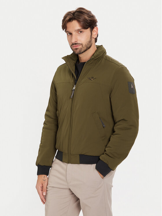 Aeronautica Militare Aeronautica Militare Geacă bomber 252AB3026UCT03264 Verde Regular Fit