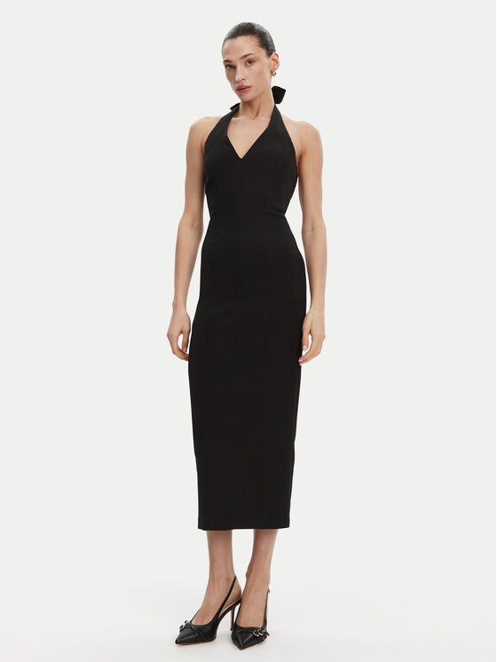 ACCESS FASHION ACCESS FASHION Koktel haljina 53-3403-218 Crna Regular Fit