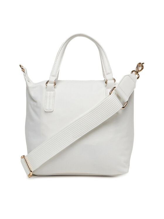 Tommy Hilfiger Tommy Hilfiger Torbica Poppy Small Tote Corp AW0AW17204 Écru