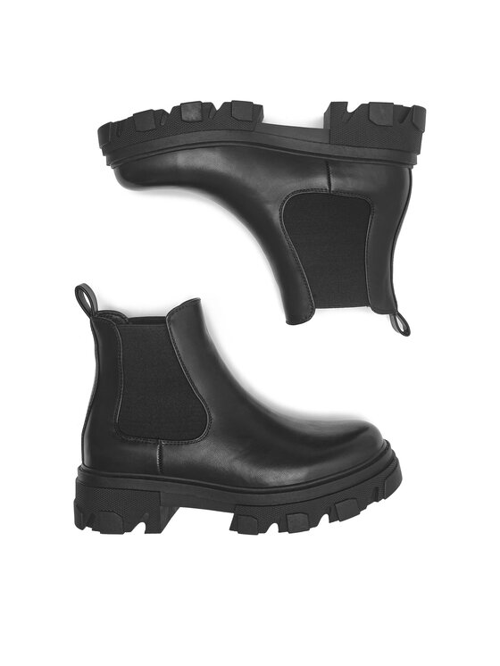 DeeZee DeeZee Čizme H12901-6 Crna