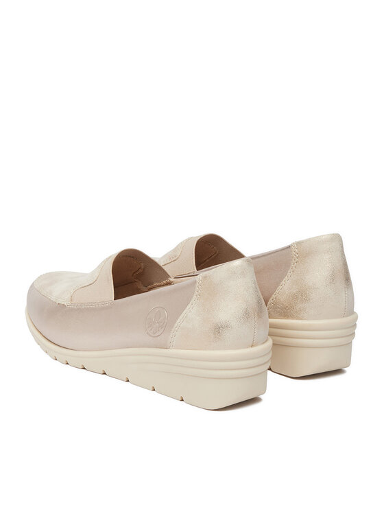 Rieker Rieker Halbschuhe L5351-60 Goldfarben