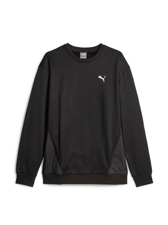 Puma Puma Bluza Open Road Crew DK Czarny Regular Fit