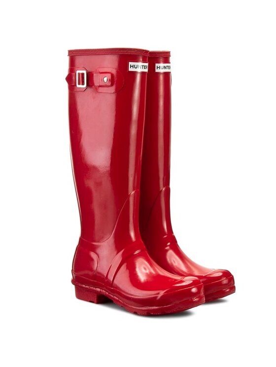 Hunter Hunter Cizme de cauciuc Original Gloss WFT1000RGL Roșu