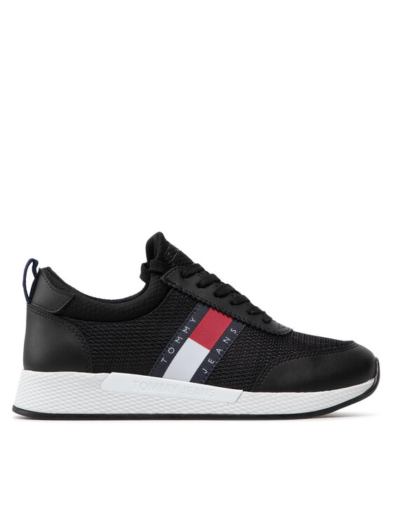 Tommy Jeans Tommy Jeans Sneakersy Flexi Runner Wmn EN0EN01789 Czarny
