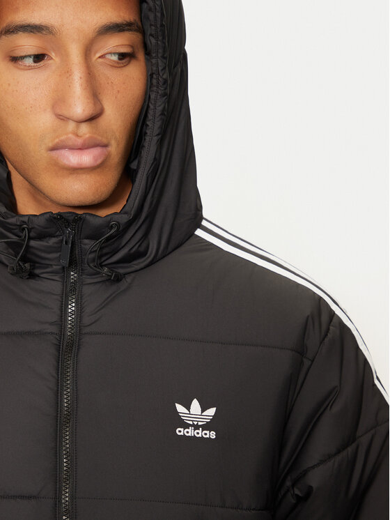 adidas adidas Geacă de iarnă adicolor HZ0684 Negru Loose Fit