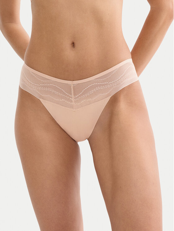 Triumph Triumph Stringové nohavičky Breathe & Lift Smart 10226446 Béžová