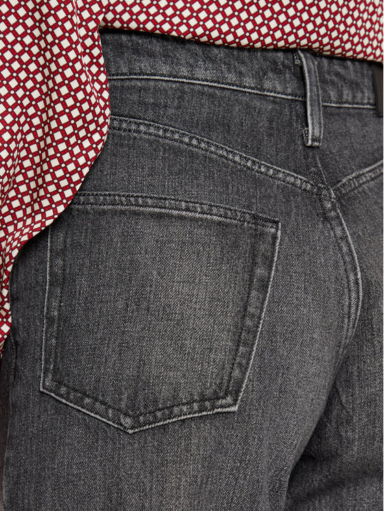Tommy Hilfiger Tommy Hilfiger Jeans hlače WW0WW44329 Siva Straight Fit