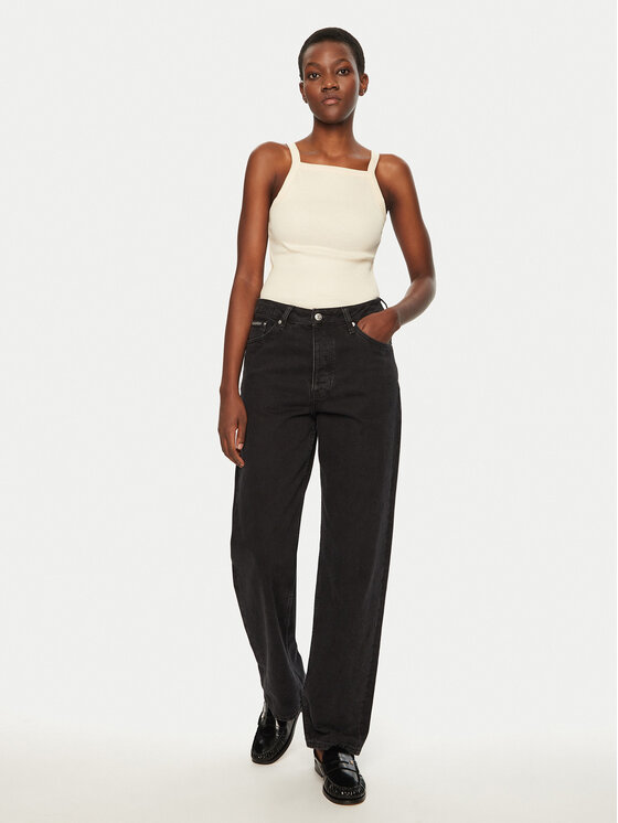 IVY OAK IVY OAK Top Klara Rose IO1100X2362 Bej Slim Fit