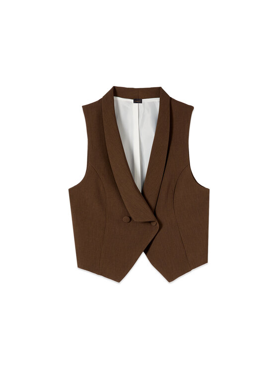 Oltre Oltre Giacca da abito L022R000085N032 Marrone Slim Fit
