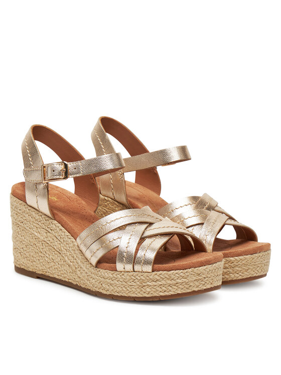 Clarks Clarks Espadrilles Sabina Strap 26181463 Zelta