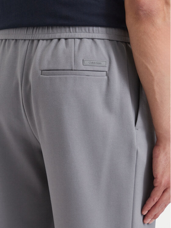 Calvin Klein Calvin Klein Spodnie materiałowe LV04LF607G Szary Tapered Fit