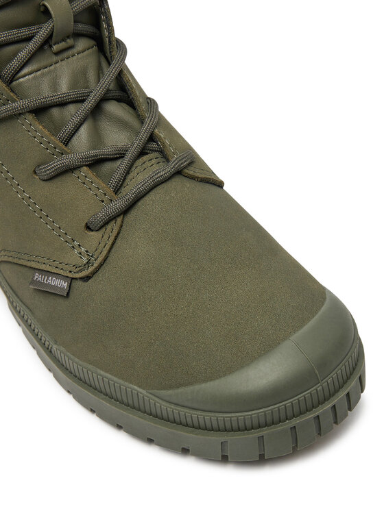 Palladium Palladium Schnürstiefeletten Sp20 Waterproof Wl 79067-325-M Grün