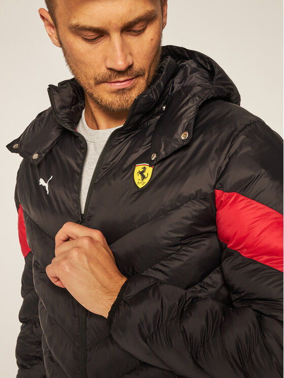 Puma Puma Winterjacke Scuderia Ferrari Race MCS 597943 Schwarz Regular Fit