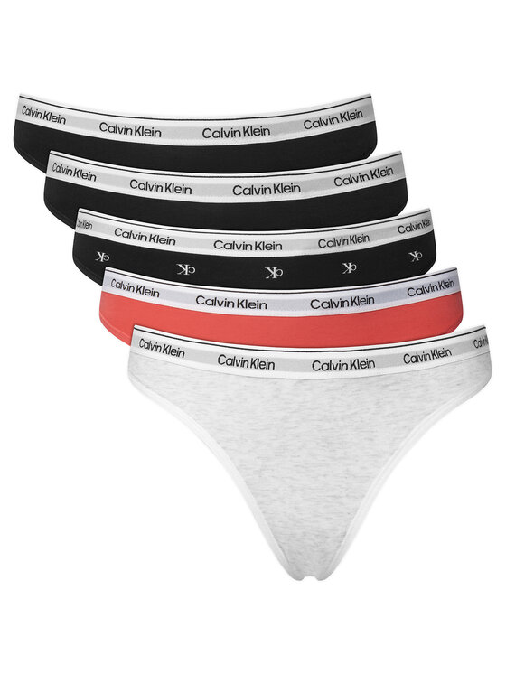 Calvin Klein Underwear Set de tanga LV00QD5221 Negru