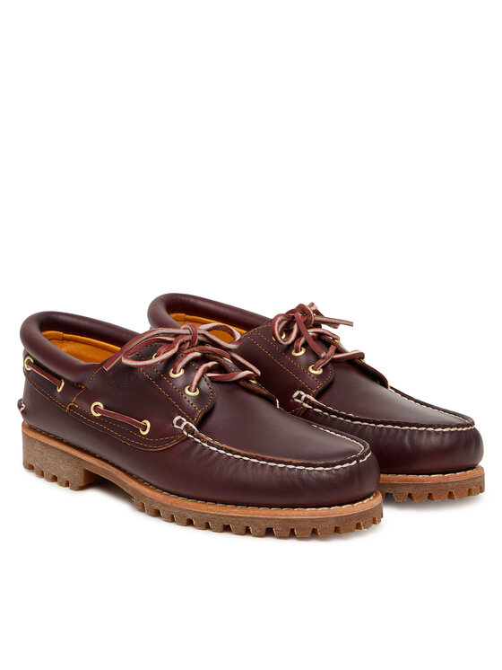 Timberland Timberland Mokasíny Authentics Boat 3 Eye Classic TB0500096481 Hnědá