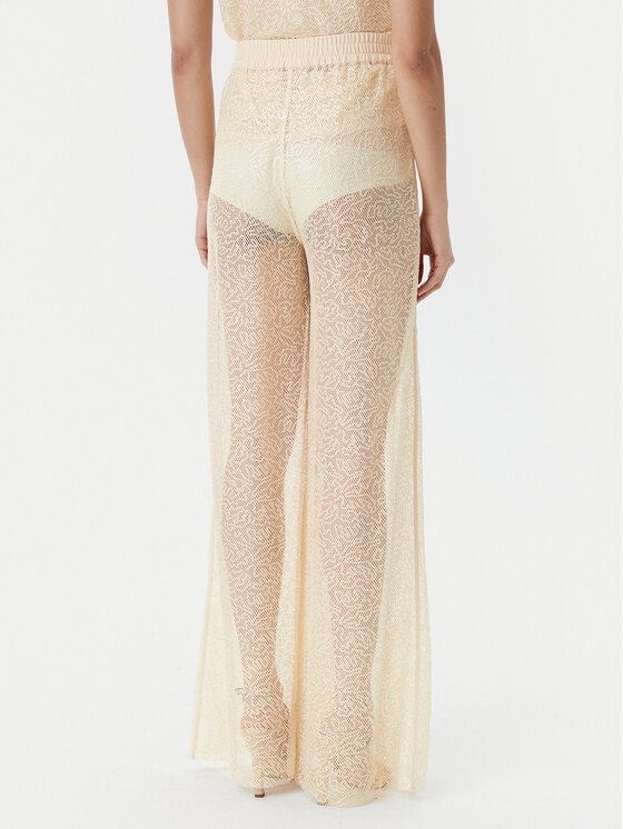 PINKO PINKO Palazzohose 105009 A2EX Beige Regular Fit