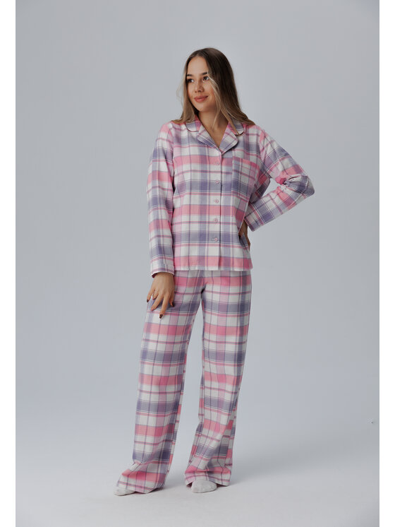 LAURELLA LAURELLA Pyžamo 5TD184 Barevná Regular Fit
