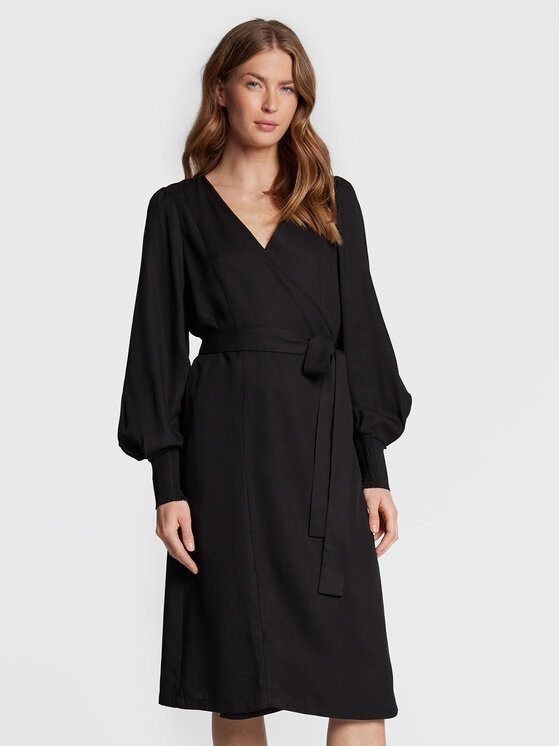 Bruuns Bazaar Vsakodnevna obleka Pralenza Denise BBW3051 Črna Regular Fit
