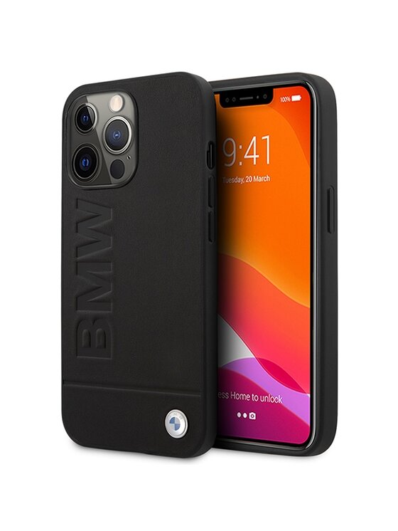 Etui na telefon BMW Motorsport, Czarne, iPhone 14 Pro Max