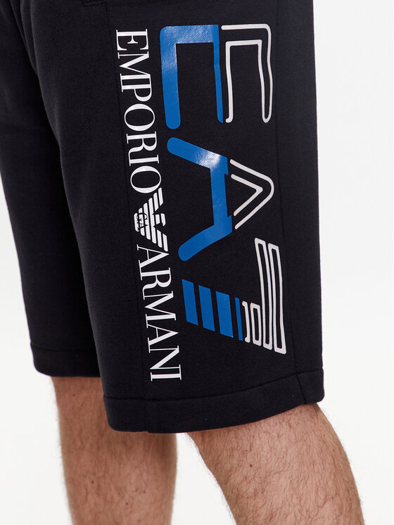 EA7 Emporio Armani EA7 Emporio Armani Szorty sportowe 3RPS57 PJLSZ 1200 Czarny Relaxed Fit