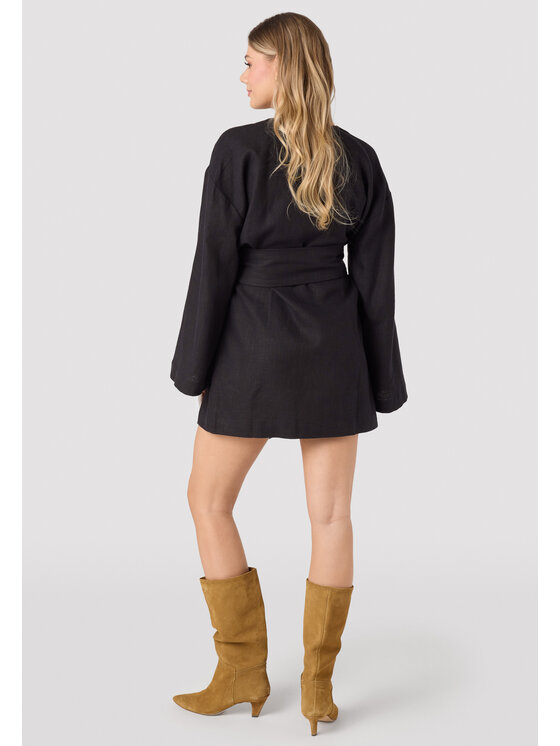 LAURELLA LAURELLA Každodenné šaty LAURELLA 4UL130299 Čierna Regular Fit