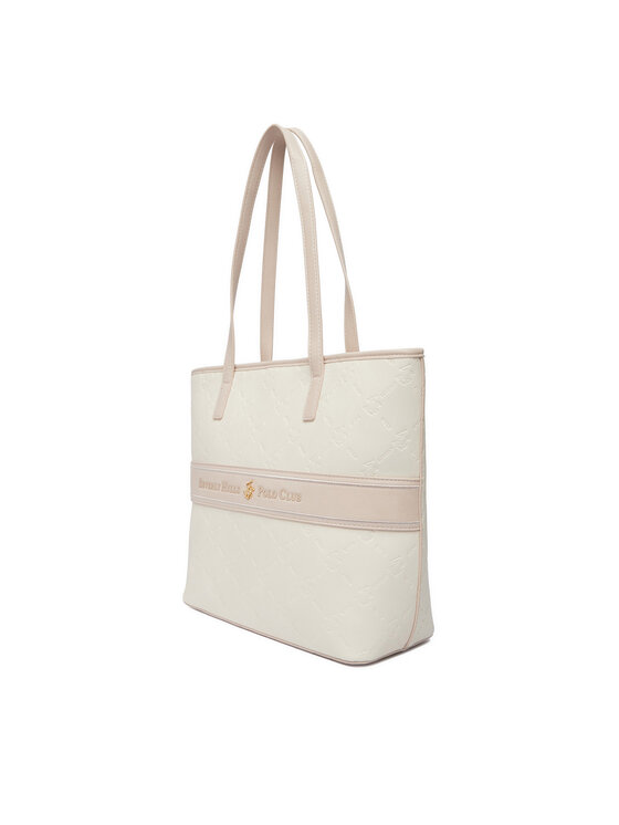 Beverly Hills Polo Club Beverly Hills Polo Club Дамска чанта EO-BHPC-L-012-09 Екрю