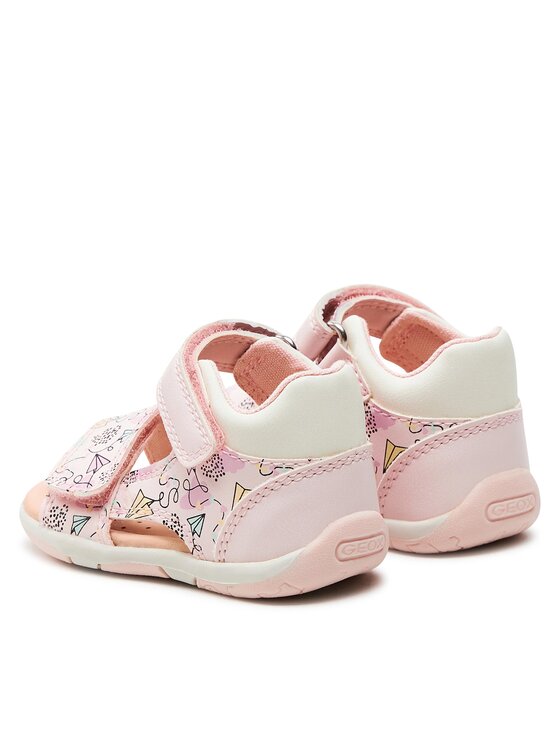 Geox Geox Sandály B Sandal Tapuz Girl B450YA 000BC C8206 Růžová