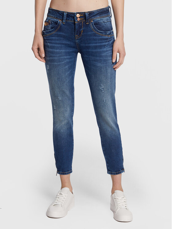 LTB Jeans hlače Senta 51496 15249 Modra Super Slim Fit