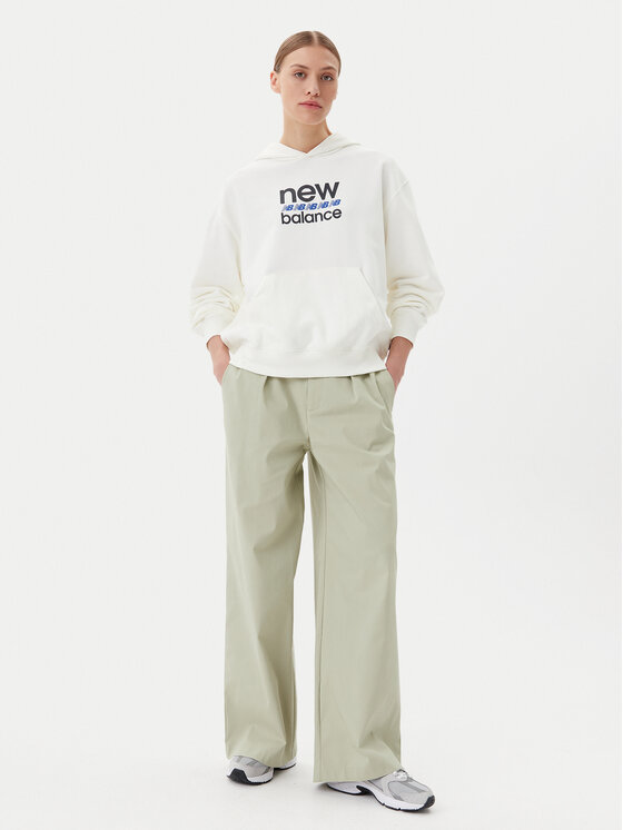 New Balance New Balance Sweatshirt Sport Graphic WT51519 Weiß Relaxed Fit