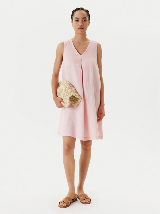 United Colors Of Benetton United Colors Of Benetton Літня сукня 4AGHDV0AX Рожевий Relaxed Fit