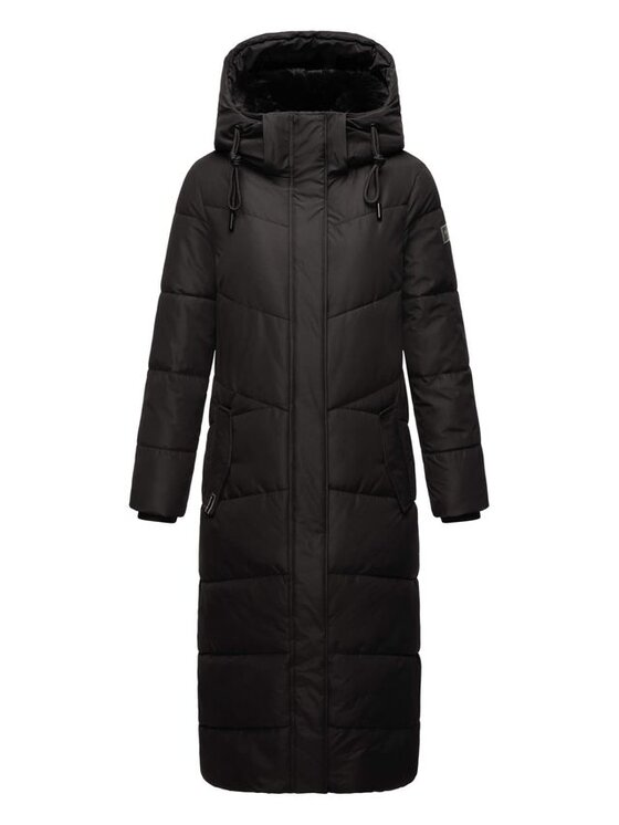 Navahoo Navahoo Kurtka zimowa Hingucker Czarny Casual Fit