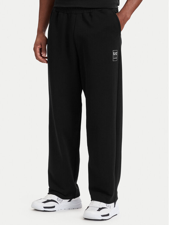 EA7 Emporio Armani Pantaloni trening 7M002111 AF27201 UC001 Negru Relaxed Fit
