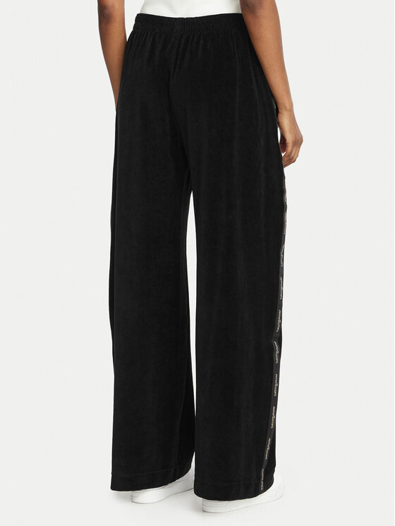 Tommy Jeans Tommy Jeans Долнище анцуг DW0DW23400 Черен Relaxed Fit