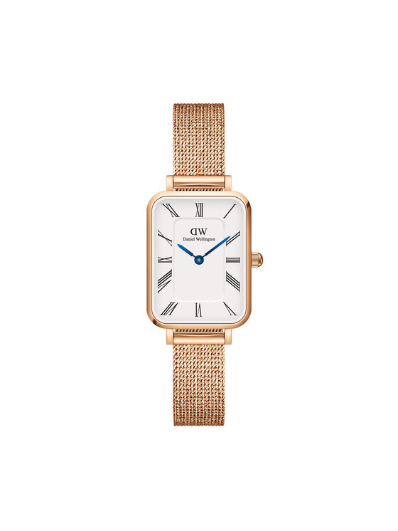 Daniel Wellington Ročna Ura Quadro Roman Numerals DW00100687 Zlata