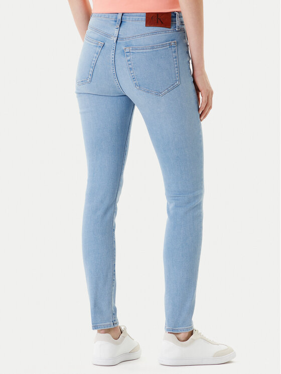 Calvin Klein Jeans Calvin Klein Jeans Jeans hlače LV047C776G Modra Skinny Fit