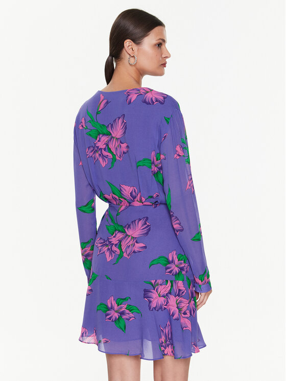 PINKO Pinko Sukienka codzienna Assillante 101109 A0P7 Fioletowy Regular Fit